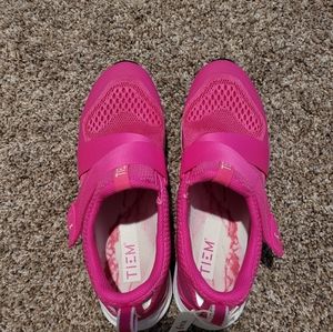 Tiem Slipstream Cycling shoes 8.5 pink